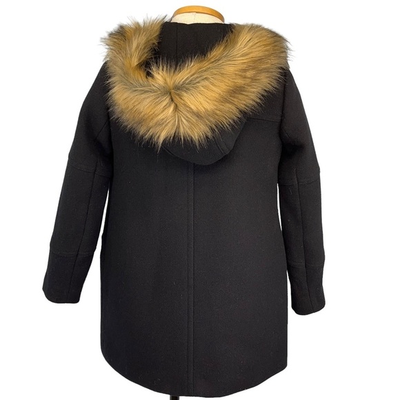 J. Crew Wool Blend Chateau Parka in Black Size 00P - Picture 4 of 13